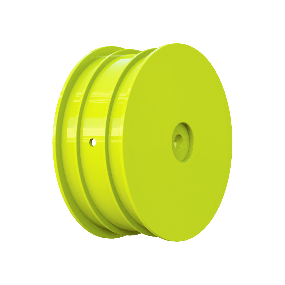 1/10バギー4WD用フロントホイル 12ｍｍ六角ハブ仕様 4個入（イエロー）