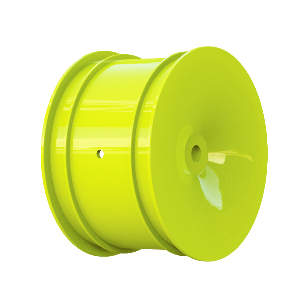 1/10バギー2WD/4WD用リアホイル 12ｍｍ六角ハブ仕様 4個入（イエロー）
