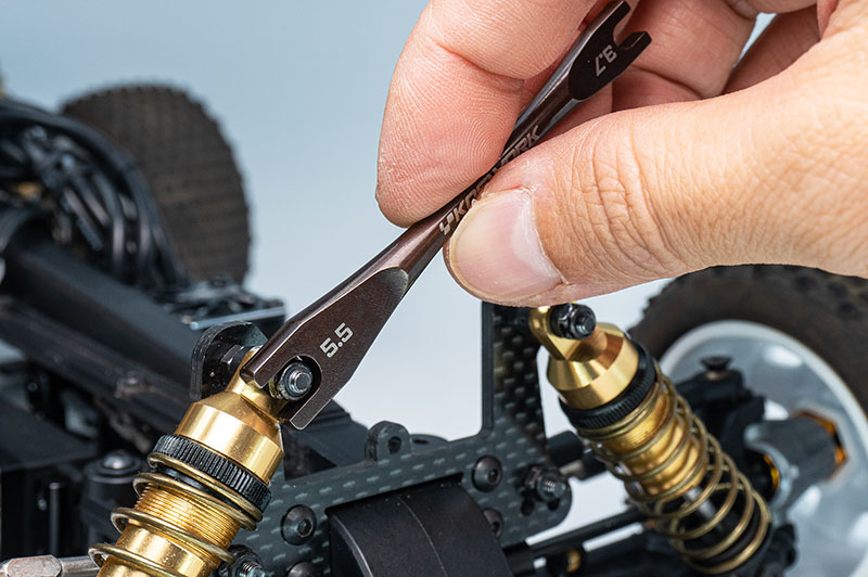スチールターンバックルレンチ (3.7mm & 5.5mm)