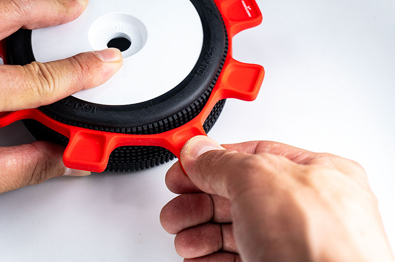 UFOタイヤラバーバンド（1/10･1/8バギー用）（青）