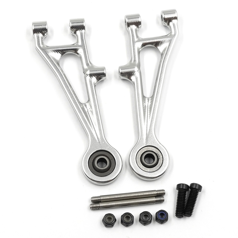 アルミフロントアッパーアームセット(2個入)(ブーメラン/ホットショット/Ⅱ用)